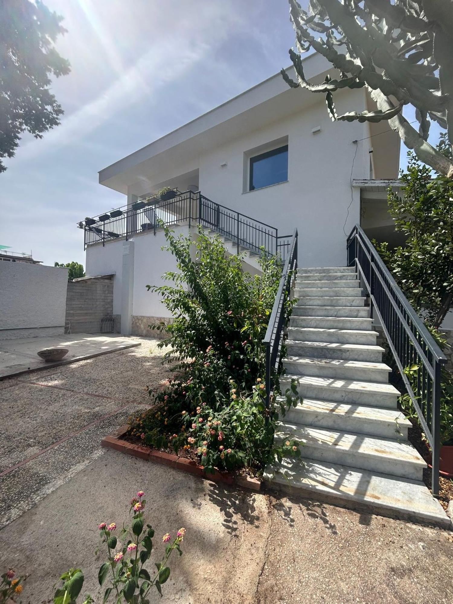 Mondello Felix - Appartamenti In Villa A 600M Dal Mare 外观 照片
